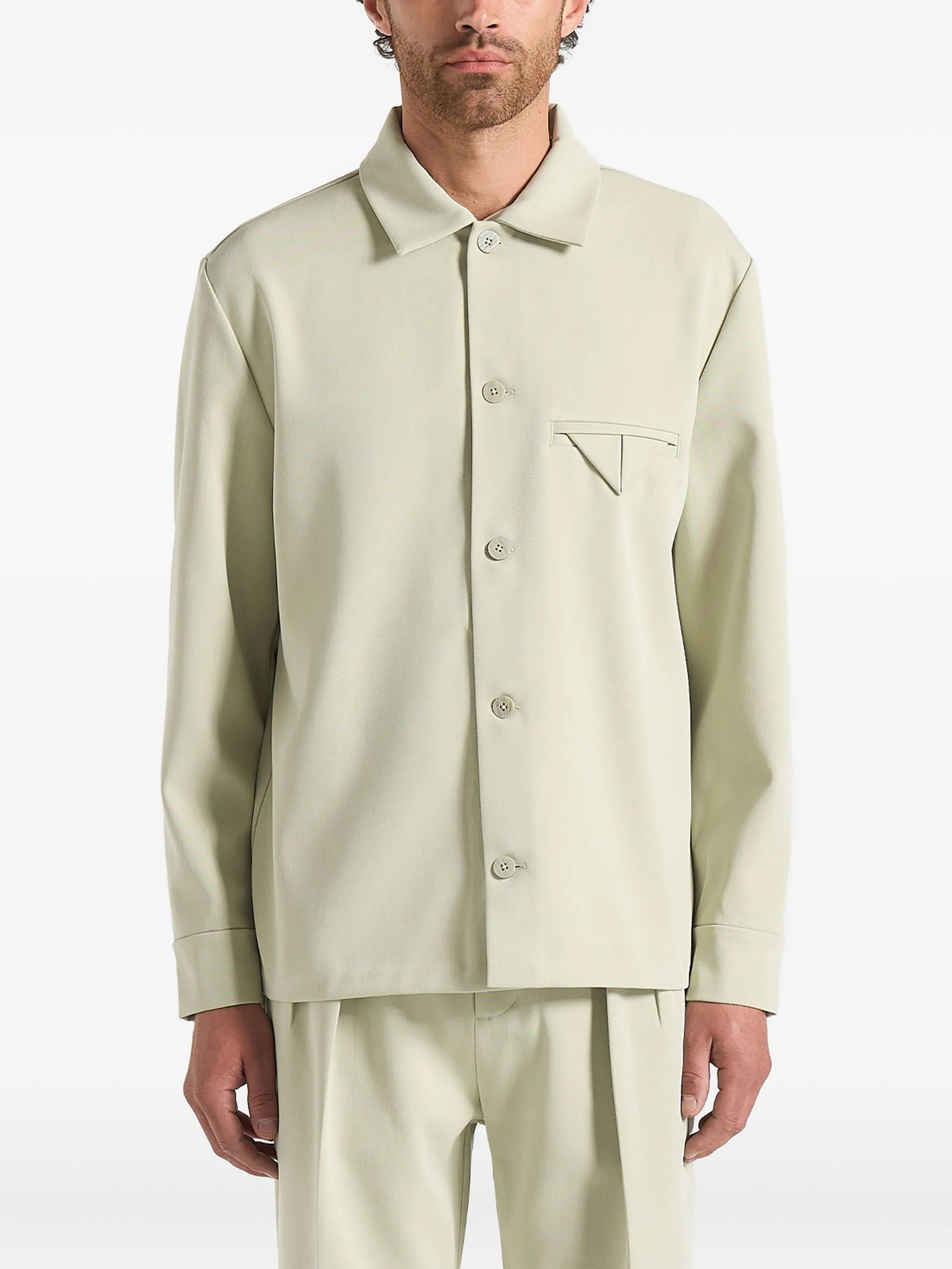 Рубашка Leo Hatched строгого кроя Manière De Voir, нейтральный
Рубашка Leo Hatched строгого кроя Manière De Voir, нейтральный