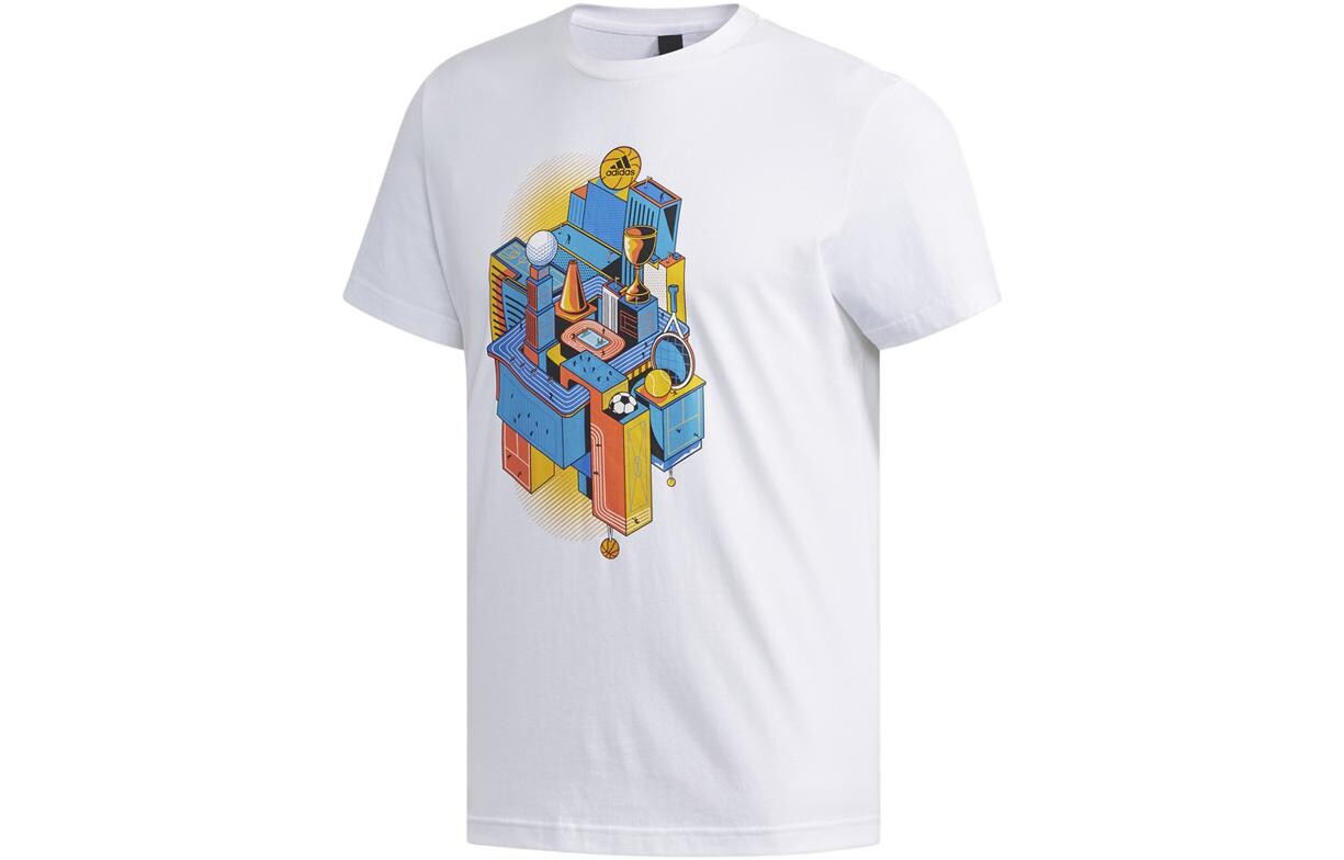 Футболка мужская белая Adidas, белый
Футболка мужская белая Adidas, белый