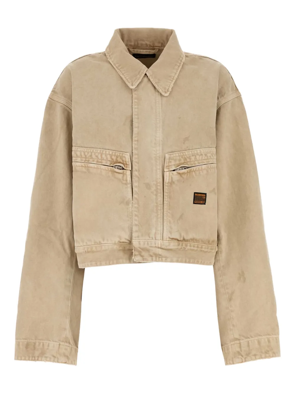 Джинсовая куртка с карманами на молнии BALENCIAGA, нейтральный
Джинсовая куртка с карманами на молнии BALENCIAGA, нейтральный