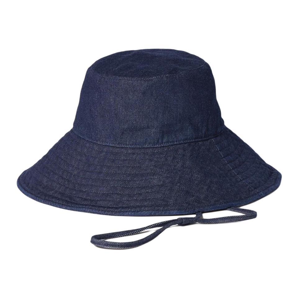 UNIQLO Хлопковая льняная шляпа-ведро женская синяя, Blue
UNIQLO Хлопковая льняная шляпа-ведро женская синяя, Blue