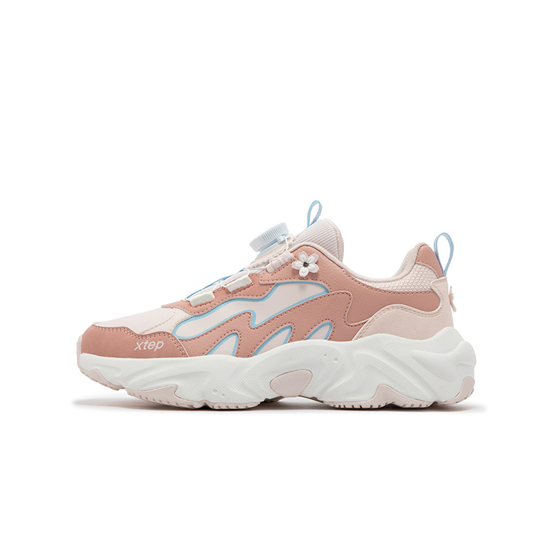 Нескользящая поддержка, низкие детские кроссовки для повседневной носки, чистый порошок, гранулированный порошок, детская обувь XTEP, розовый
Нескользящая поддержка, низкие детские кроссовки для повседневной носки, чистый порошок, гранулированный порошок, детская обувь XTEP, розовый