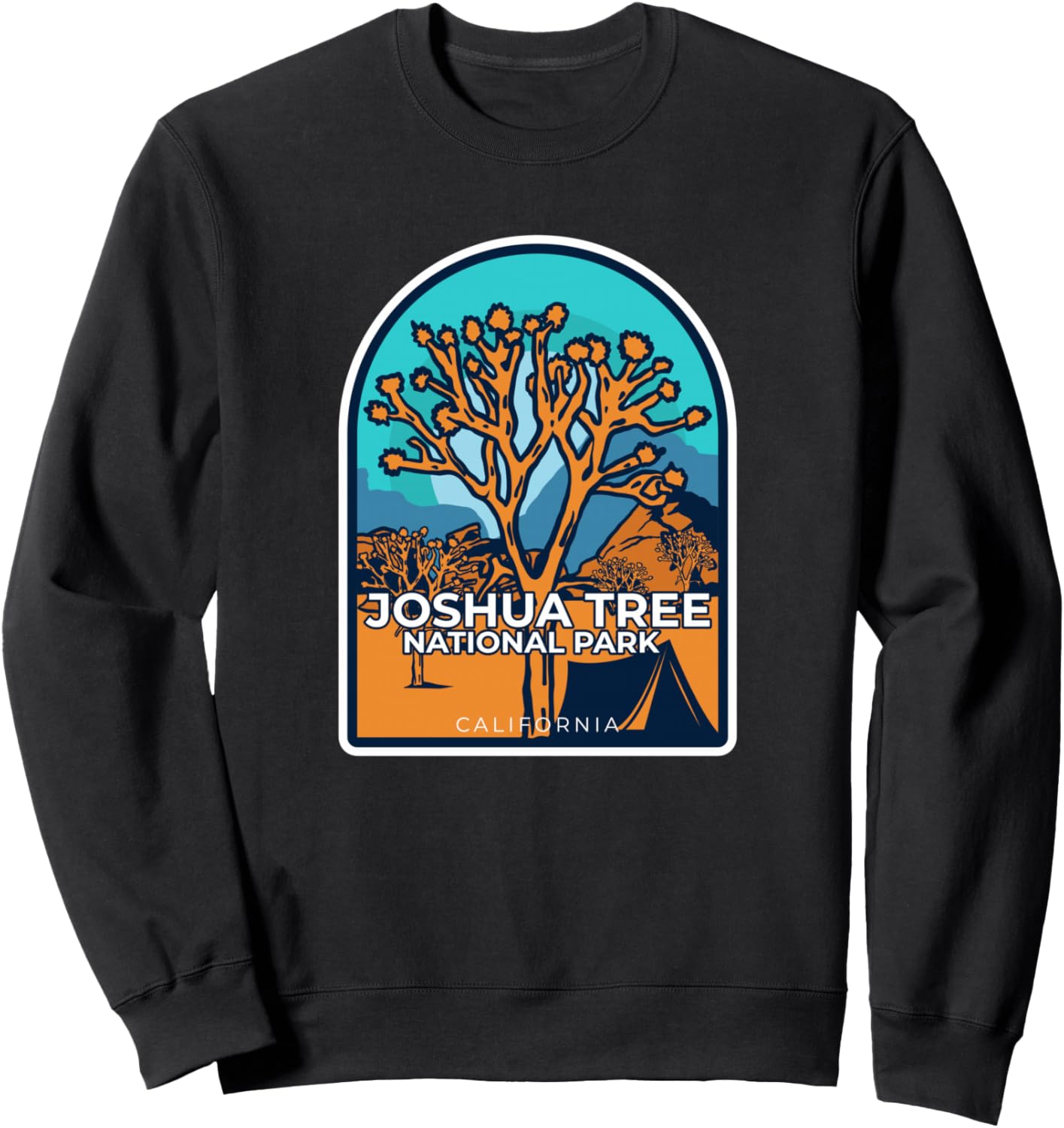 Толстовка с изображением национального парка Джошуа-Три, Калифорния Camping Nation, черный
Толстовка с изображением национального парка Джошуа-Три, Калифорния Camping Nation, черный