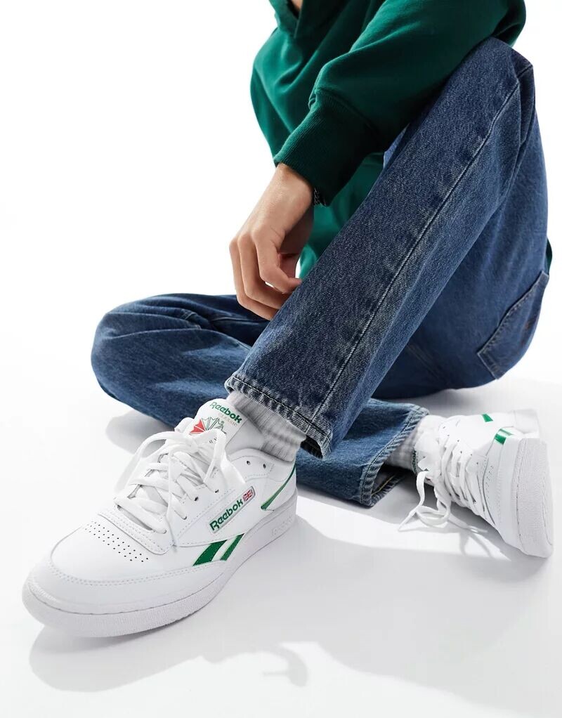 Бело-зеленые кроссовки Reebok Club C Revenge, Зеленый, Бело-зеленые кроссовки Reebok Club C Revenge
Бело-зеленые кроссовки Reebok Club C Revenge, Зеленый, Бело-зеленые кроссовки Reebok Club C Revenge