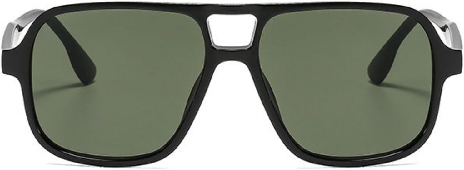 Willochra Классические квадратные солнцезащитные очки с двойным дужком для женщин, увеличенного размера, стильные дизайнерские черные солнцезащитные очки-пилот в винтажном стиле, C3
Willochra Классические квадратные солнцезащитные очки с двойным дужком для женщин, увеличенного размера, стильные дизайнерские черные солнцезащитные очки-пилот в винтажном стиле, C3