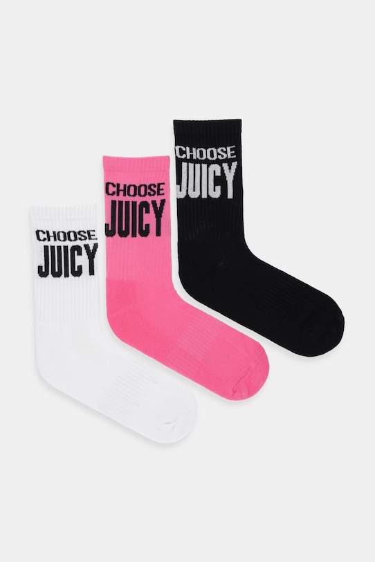 3 пары носков Juicy Couture, розовый
3 пары носков Juicy Couture, розовый