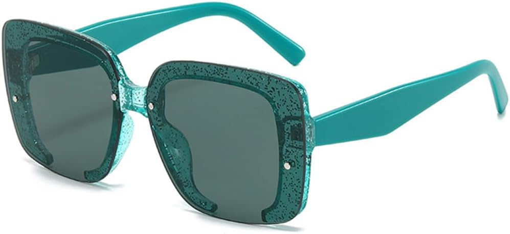 Индивидуальные солнцезащитные очки для женщин и мужчин, модные солнцезащитные очки в крупной оправе, защита от УФ-излучения UV400, зеленый, один размер TYUVIVO, Green Green
Индивидуальные солнцезащитные очки для женщин и мужчин, модные солнцезащитные очки в крупной оправе, защита от УФ-излучения UV400, зеленый, один размер TYUVIVO, Green Green