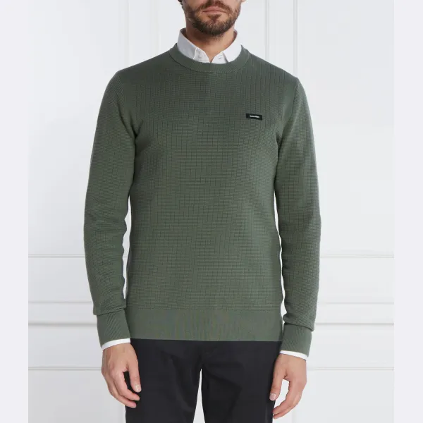 Свитер обычного кроя Calvin Klein, зеленый
Свитер обычного кроя Calvin Klein, зеленый