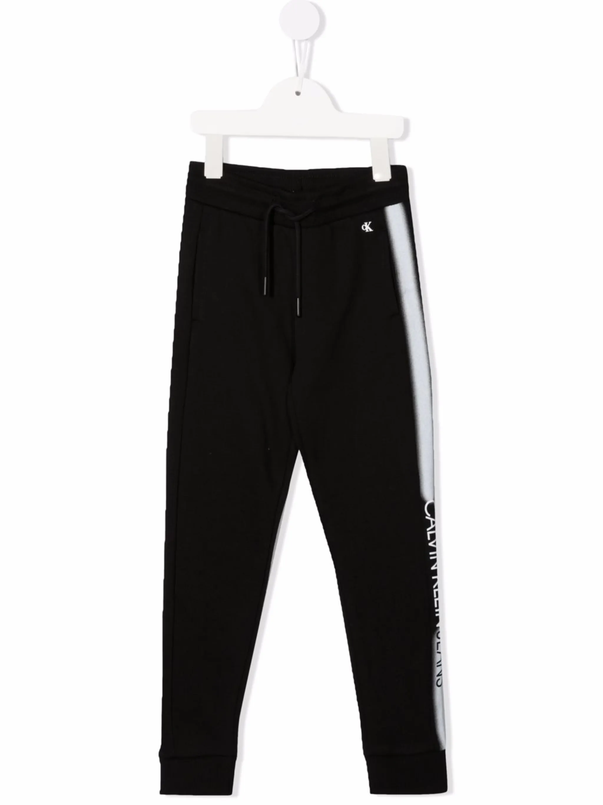 Джоггеры с логотипом и контрастной полоской Calvin Klein Kids, черный
Джоггеры с логотипом и контрастной полоской Calvin Klein Kids, черный