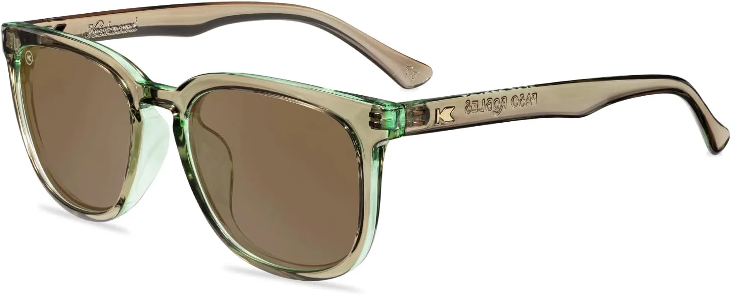 Поляризованные солнцезащитные очки Knockaround Paso Robles для мужчин и женщин - Модные солнцезащитные очки - Защита от УФ-излучения UV400, Aged Sage / Amber
Поляризованные солнцезащитные очки Knockaround Paso Robles для мужчин и женщин - Модные солнцезащитные очки - Защита от УФ-излучения UV400, Aged Sage / Amber