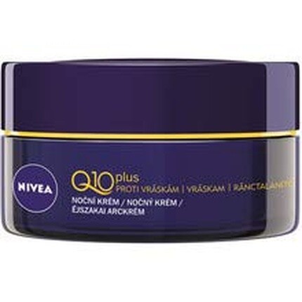 Ночной крем против морщин Q10 Plus 50мл, Nivea
Ночной крем против морщин Q10 Plus 50мл, Nivea