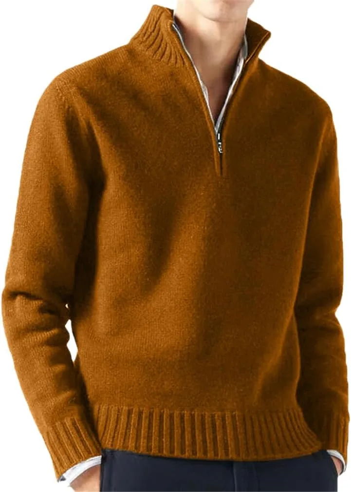 Мужской водолазка с полумолнией
Мужской водолазка с полумолнией