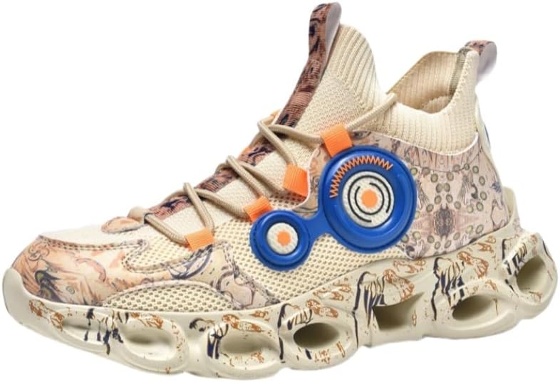 Мужские кроссовки для бега с высоким верхом и дышащей сеткой - модный дизайн с контрастными цветами, легкие повседневные кроссовки, мужские баскетбольные кроссовки для активного образа жизни Clolinde, бежевый
Мужские кроссовки для бега с высоким верхом и дышащей сеткой - модный дизайн с контрастными цветами, легкие повседневные кроссовки, мужские баскетбольные кроссовки для активного образа жизни Clolinde, бежевый