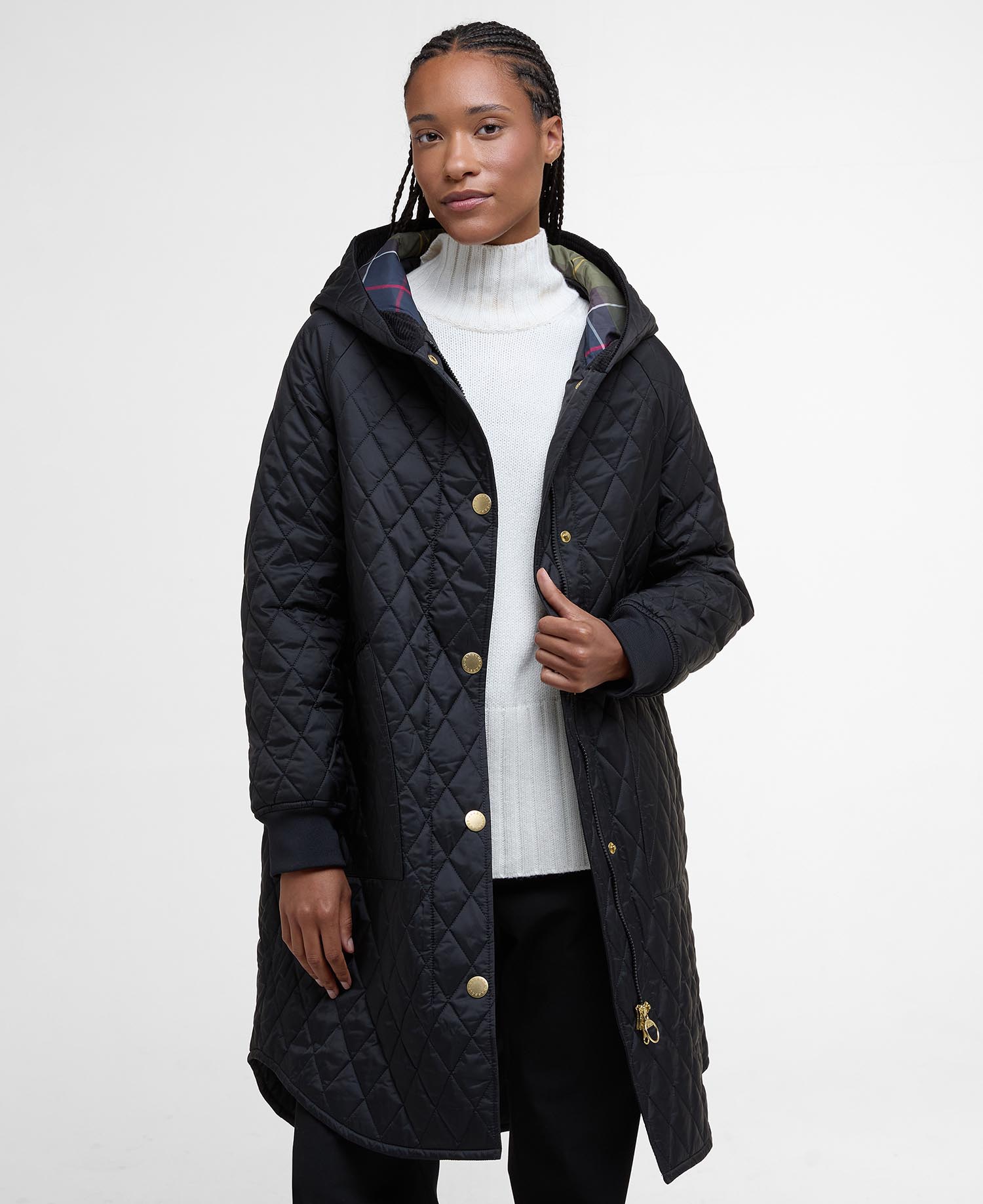 Стеганая куртка Barbour Hilary, Black/Classic
Стеганая куртка Barbour Hilary, Black/Classic