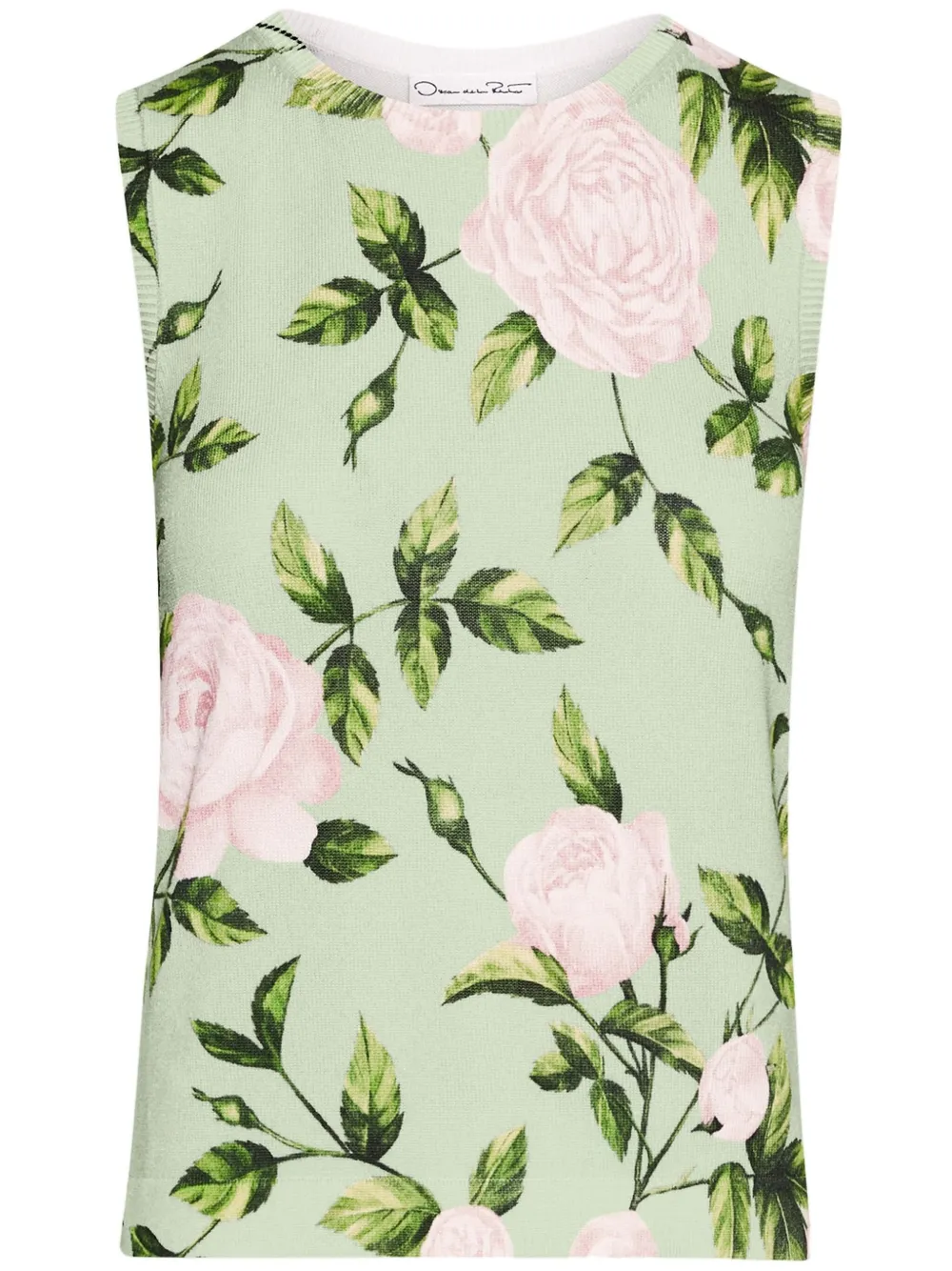 Топ с принтом Oscar de la Renta, зеленый
Топ с принтом Oscar de la Renta, зеленый