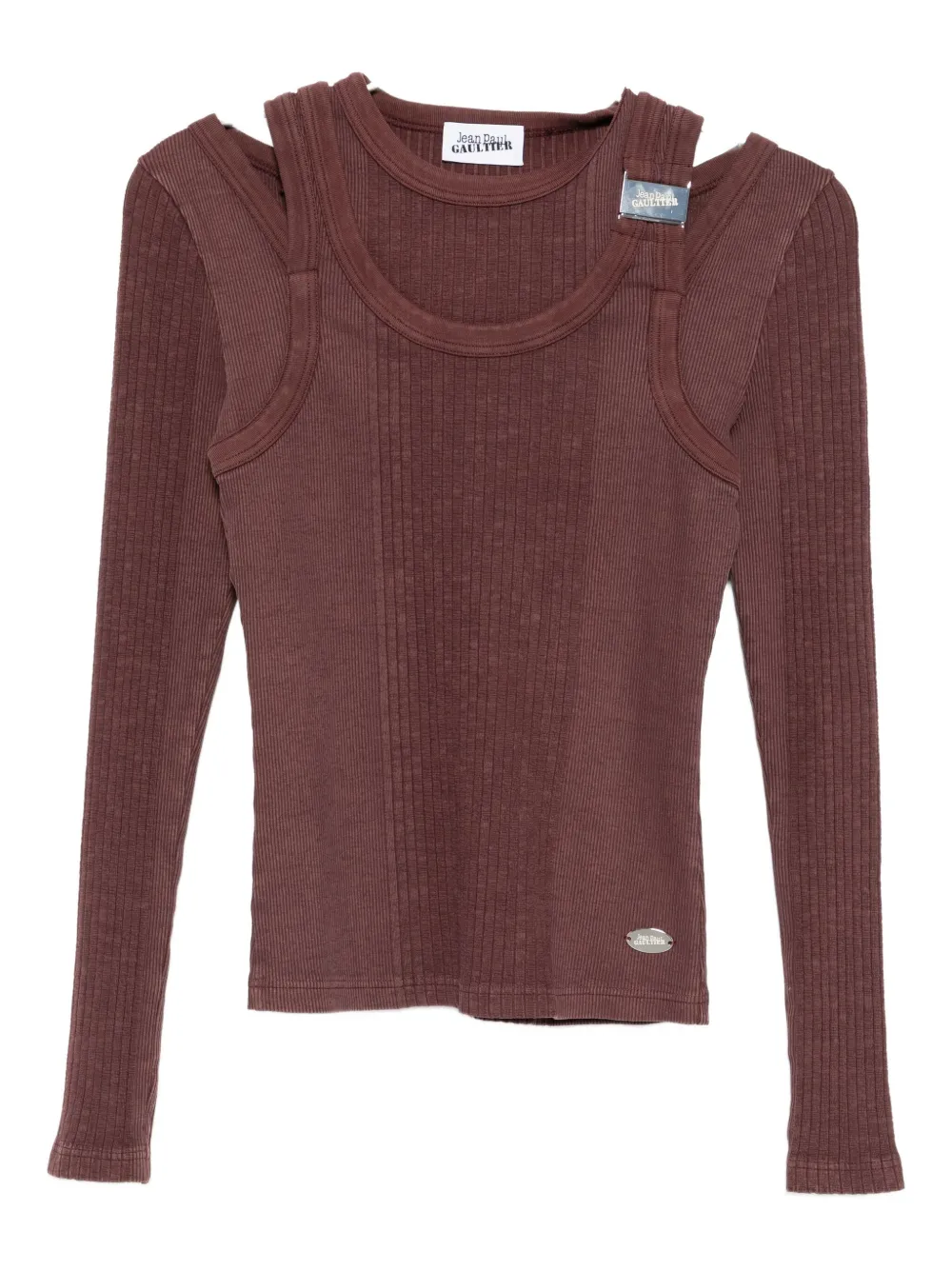 Топ с нашивкой-логотипом Jean Paul Gaultier, красный
Топ с нашивкой-логотипом Jean Paul Gaultier, красный