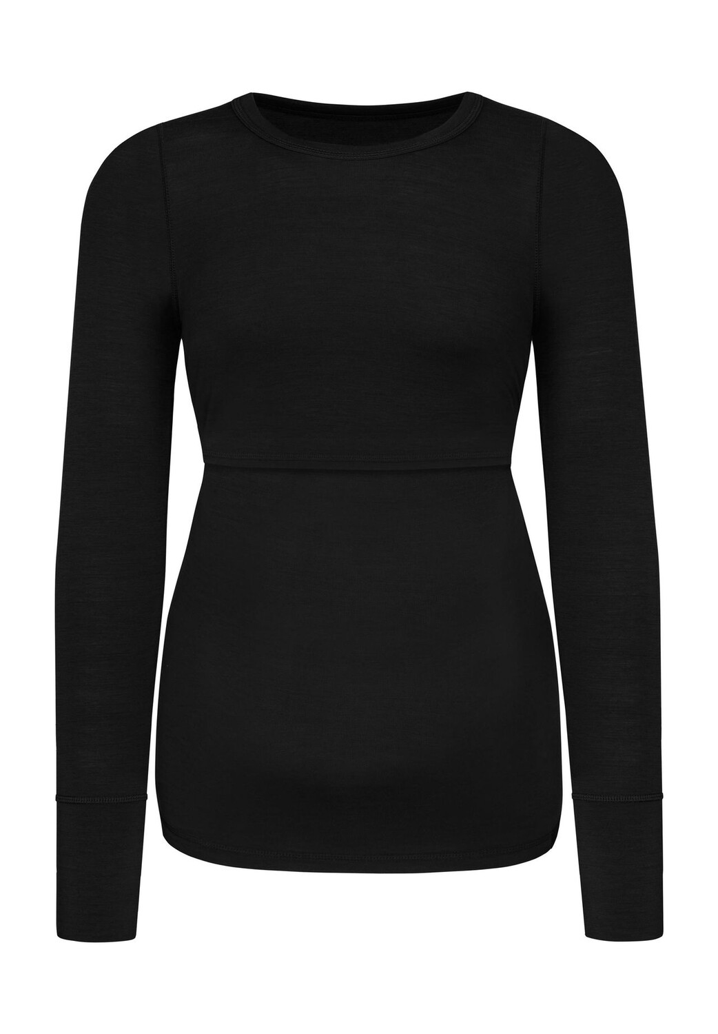 Рубашка с длинными рукавами для беременных из мериносовой ткани «Камбрия» normani, черный
Рубашка с длинными рукавами для беременных из мериносовой ткани «Камбрия» normani, черный