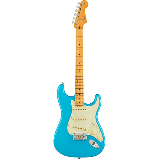 Электрогитара Fender American Professional II Stratocaster with Maple Fingerboard in Miami Blue
Электрогитара Fender American Professional II Stratocaster with Maple Fingerboard in Miami Blue