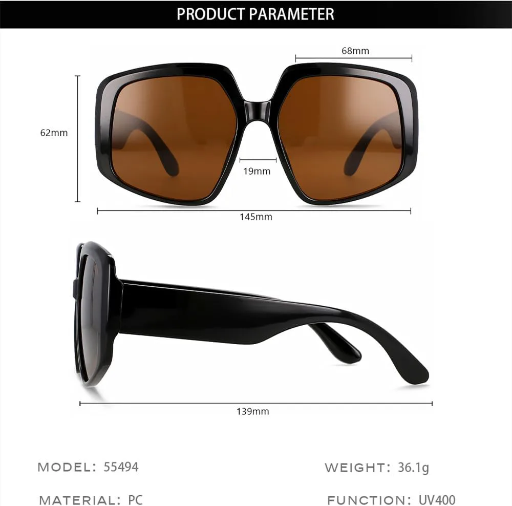 Крупные солнцезащитные очки для женщин, винтажные солнцезащитные очки в большой оправе для женщин, модные солнцезащитные очки для мужчин MTZJH, Hawksbill Tea
Крупные солнцезащитные очки для женщин, винтажные солнцезащитные очки в большой оправе для женщин, модные солнцезащитные очки для мужчин MTZJH, Hawksbill Tea