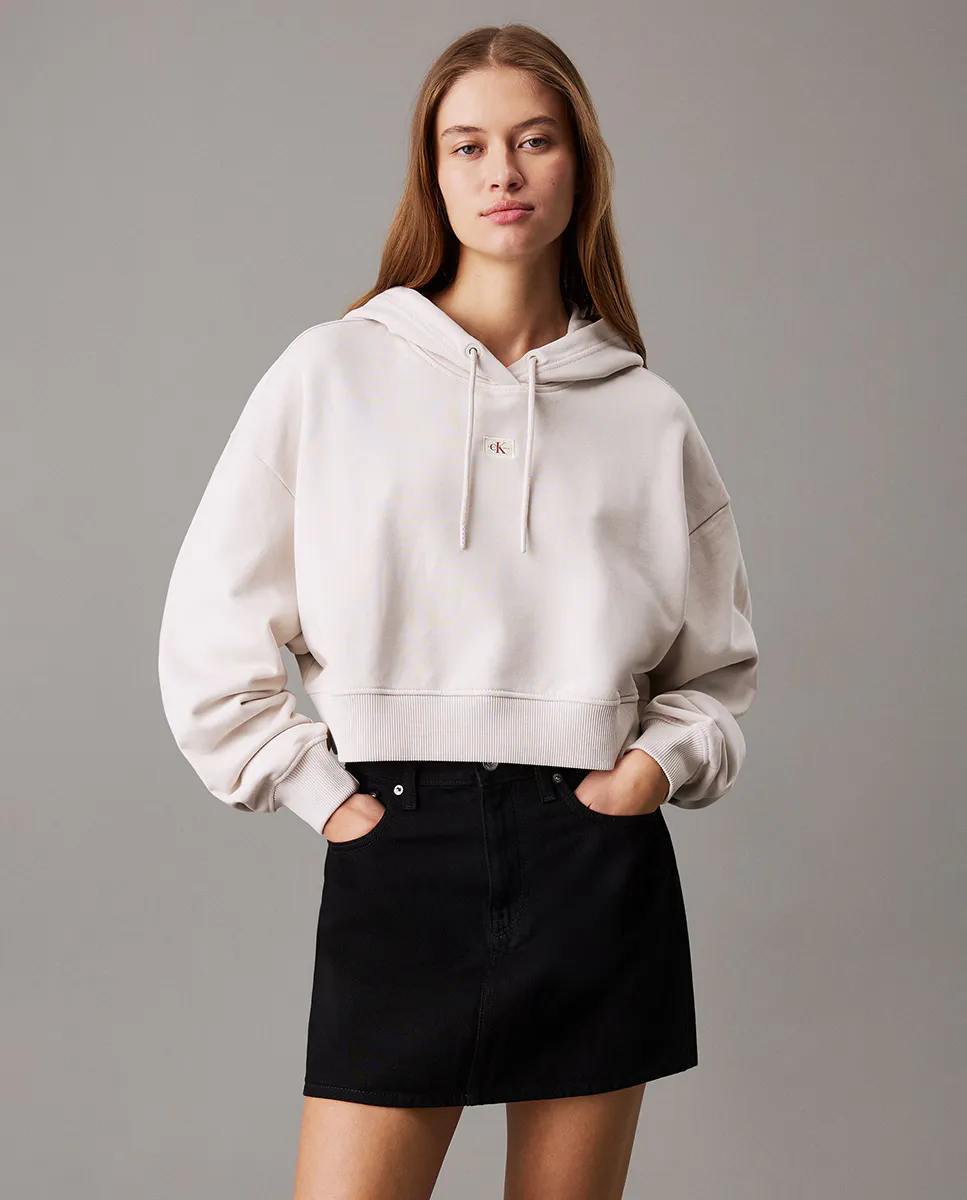 Женская толстовка свободного кроя с капюшоном Calvin Klein Jeans, серый
Женская толстовка свободного кроя с капюшоном Calvin Klein Jeans, серый