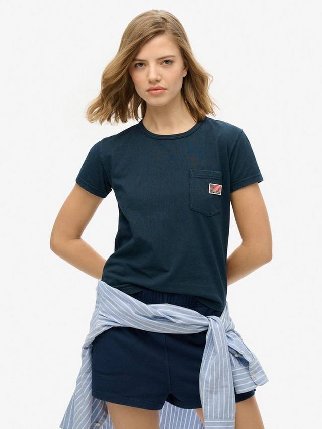 Футболка Athletic Essential с карманом Superdry, Eclipse Navy
Футболка Athletic Essential с карманом Superdry, Eclipse Navy