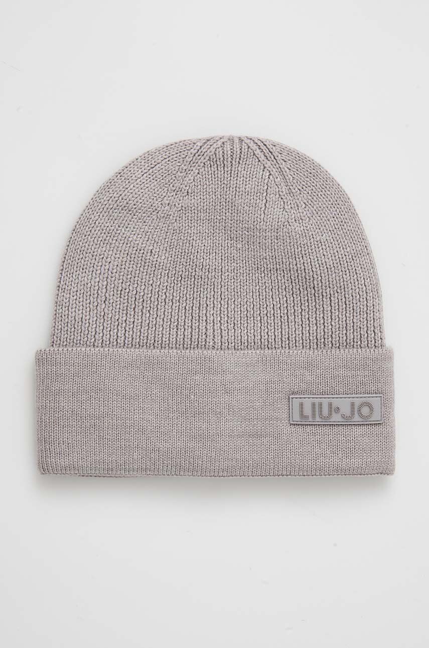 Шерстяная шапка Liu Jo, серый
Шерстяная шапка Liu Jo, серый