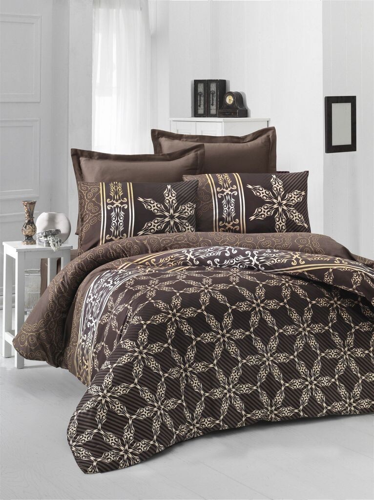 L'Essentiel Linge de Maison, Alisa — коричневый, атласный комплект пододеяльников размера XXL (DE), коричневый, 100 % хлопковый сатин, 155 x 220 см
L'Essentiel Linge de Maison, Alisa — коричневый, атласный комплект пододеяльников размера XXL (DE), коричневый, 100 % хлопковый сатин, 155 x 220 см