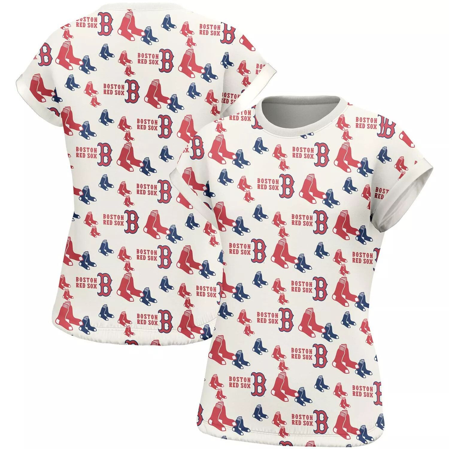 Женская футболка Lusso White Boston Red Sox Madge Dolman Tri-Blend
Женская футболка Lusso White Boston Red Sox Madge Dolman Tri-Blend