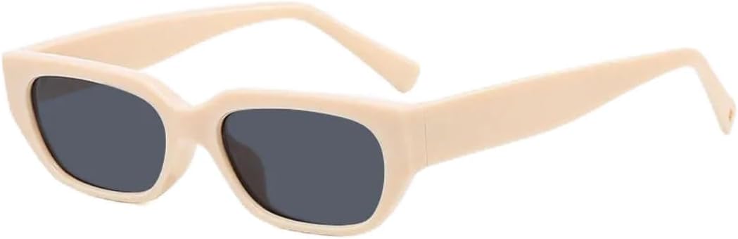 Солнцезащитные очки с защитой UV400 | Маленькая оправа, линзы конфетного цвета | Для женщин и мужчин, для занятий спортом на открытом воздухе и вождения DSVIGF, Beige Gray
Солнцезащитные очки с защитой UV400 | Маленькая оправа, линзы конфетного цвета | Для женщин и мужчин, для занятий спортом на открытом воздухе и вождения DSVIGF, Beige Gray