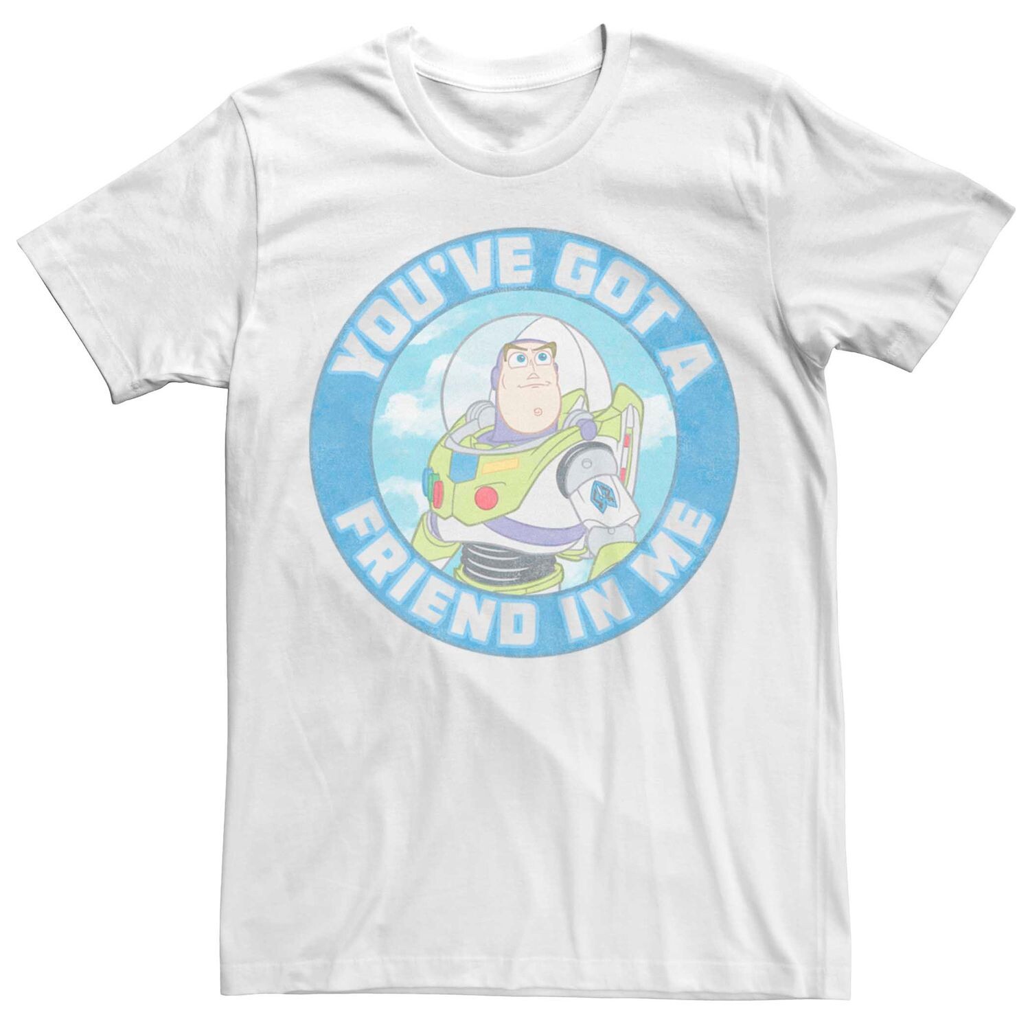 Мужская футболка с логотипом Disney Pixar Toy Story Buzz Friend In Me Licensed Character
Мужская футболка с логотипом Disney Pixar Toy Story Buzz Friend In Me Licensed Character