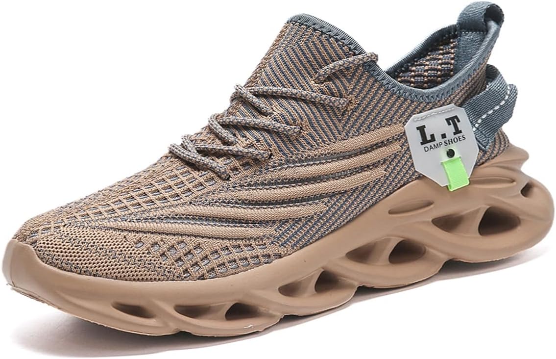 Мужские кроссовки FUJEAK для бега, повседневного ношения, тенниса, прогулок, тренировок, походов, спортивного зала, слипоны, нескользящие, для работы, бега, с амортизацией, легкие, удобные, для разных видов спорта, коричневый
Мужские кроссовки FUJEAK для бега, повседневного ношения, тенниса, прогулок, тренировок, походов, спортивного зала, слипоны, нескользящие, для работы, бега, с амортизацией, легкие, удобные, для разных видов спорта, коричневый