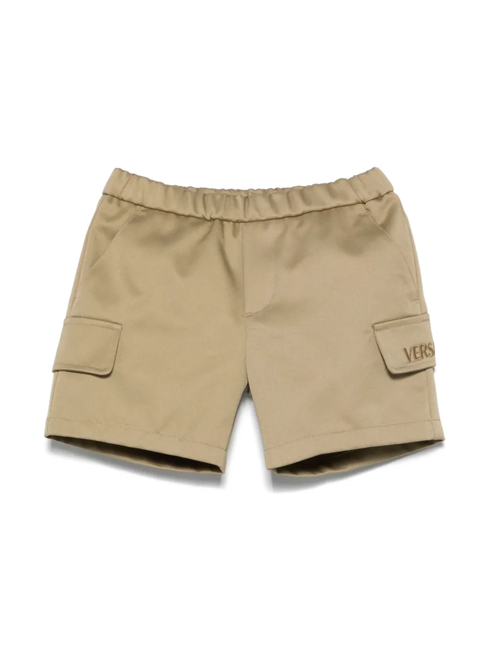 Шорты с вышитым логотипом Versace Kids, нейтральный
Шорты с вышитым логотипом Versace Kids, нейтральный