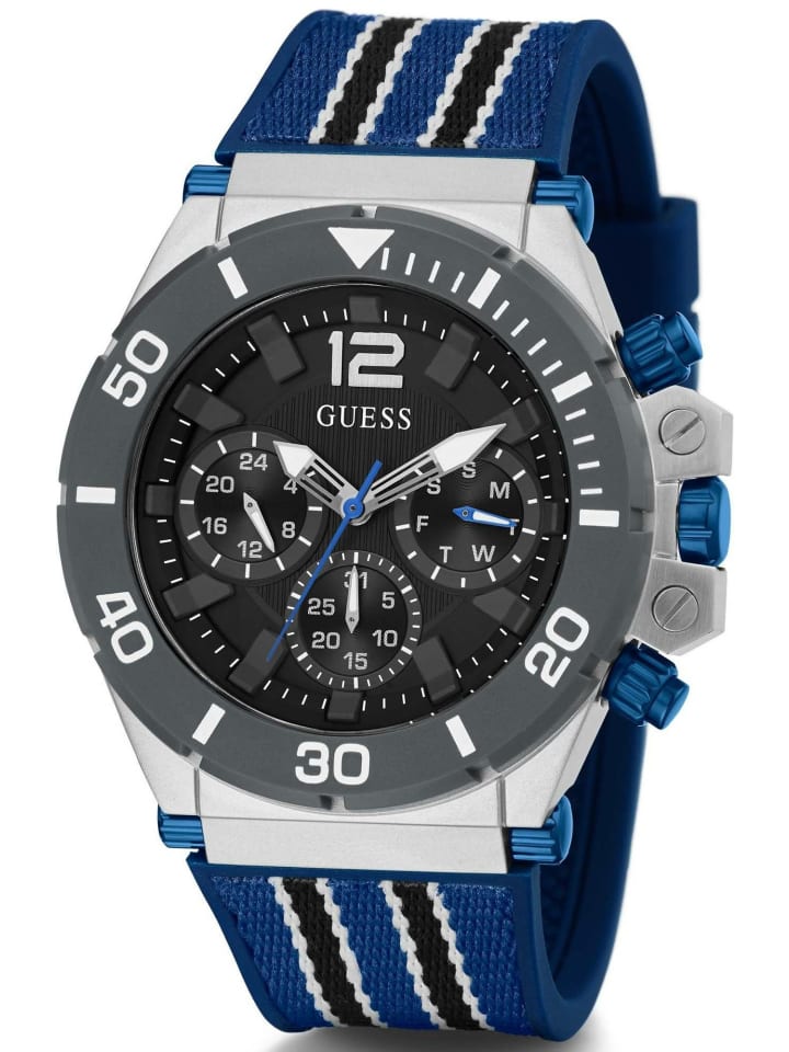 Guess Аналоговые женские часы синего цвета
Guess Аналоговые женские часы синего цвета