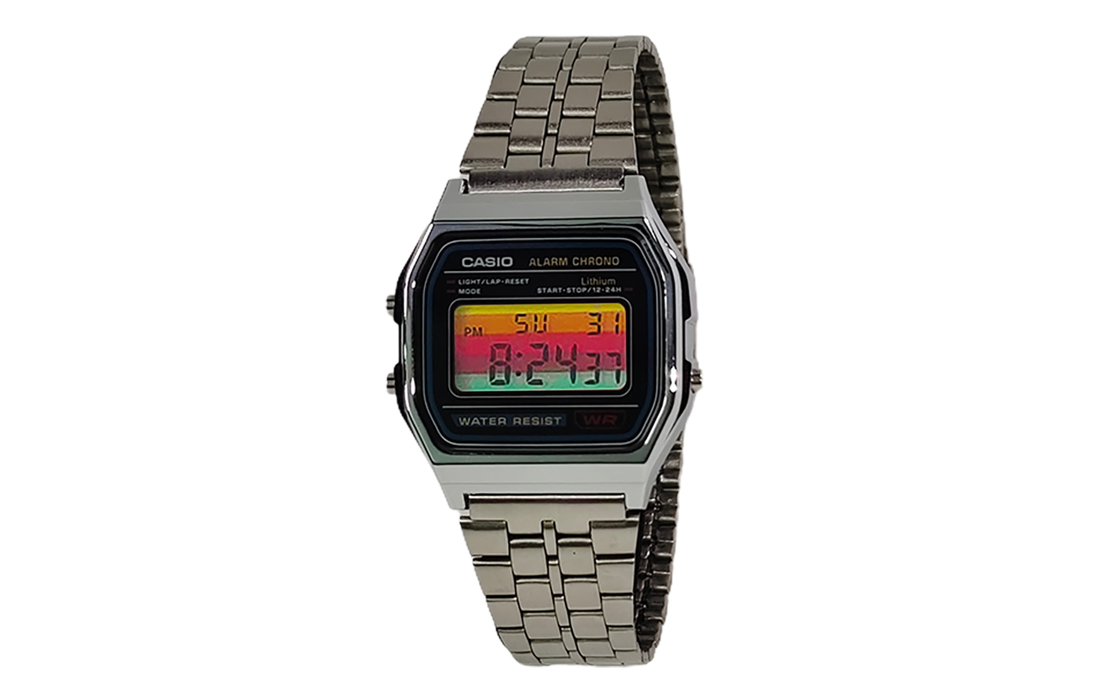 CASIO Мужские часы Retrofit Series с кварцевым механизмом, стальной браслет, черный циферблат
CASIO Мужские часы Retrofit Series с кварцевым механизмом, стальной браслет, черный циферблат