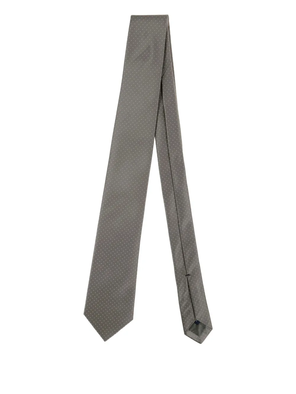 Шелковый галстук в горох Errico Formicola, серый
Шелковый галстук в горох Errico Formicola, серый