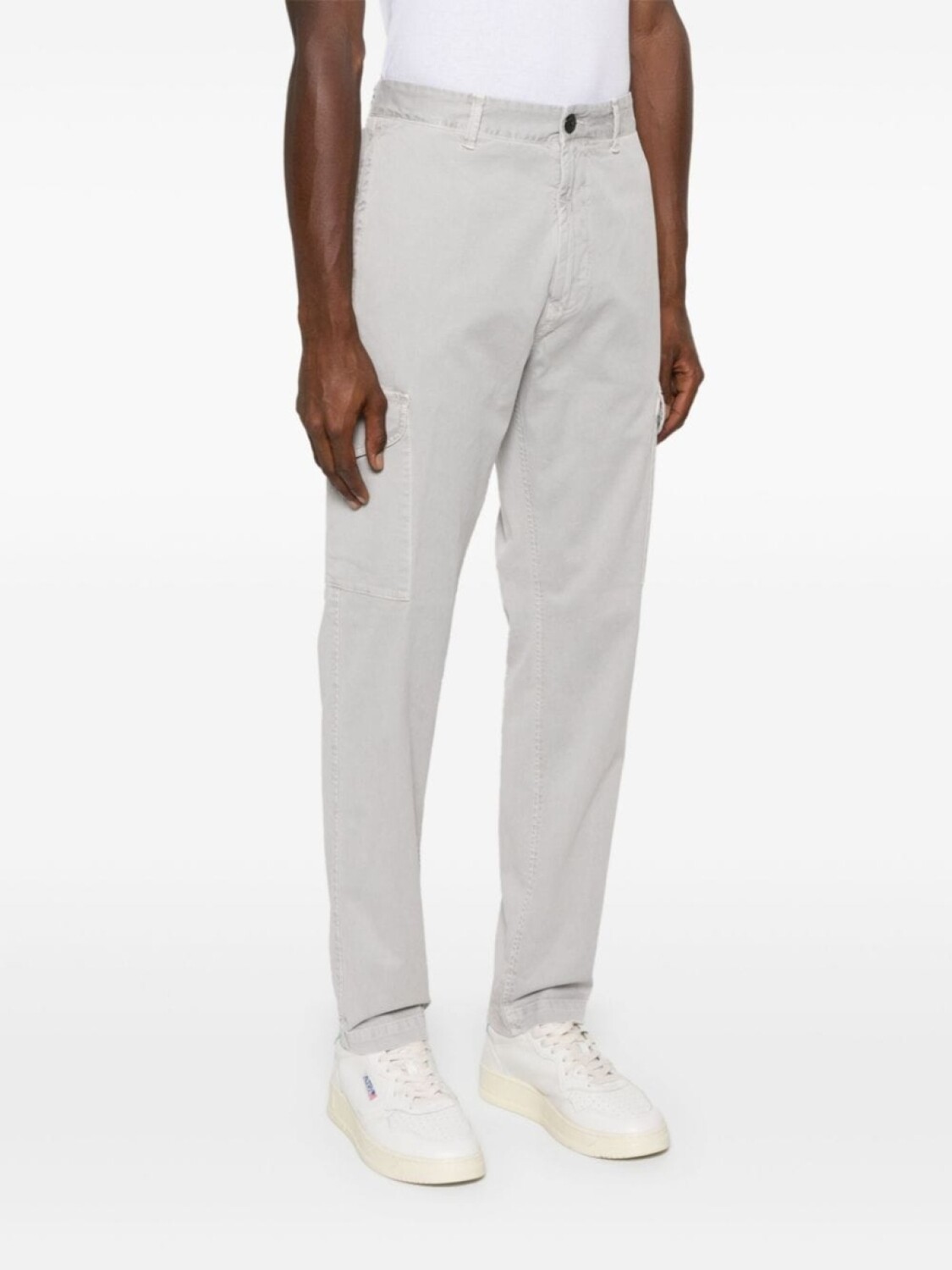 Stone Island зауженные брюки карго, серый
Stone Island зауженные брюки карго, серый