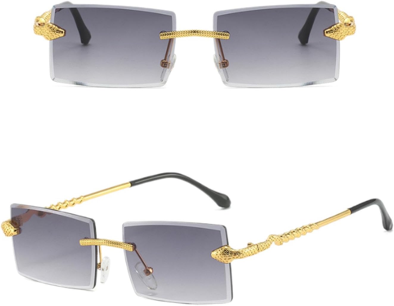 Солнцезащитные очки с защитой UV400 | Металлические леопардовые безободковые женские очки с градиентными линзами цвета океана | для занятий спортом на открытом воздухе generic, 04
Солнцезащитные очки с защитой UV400 | Металлические леопардовые безободковые женские очки с градиентными линзами цвета океана | для занятий спортом на открытом воздухе generic, 04