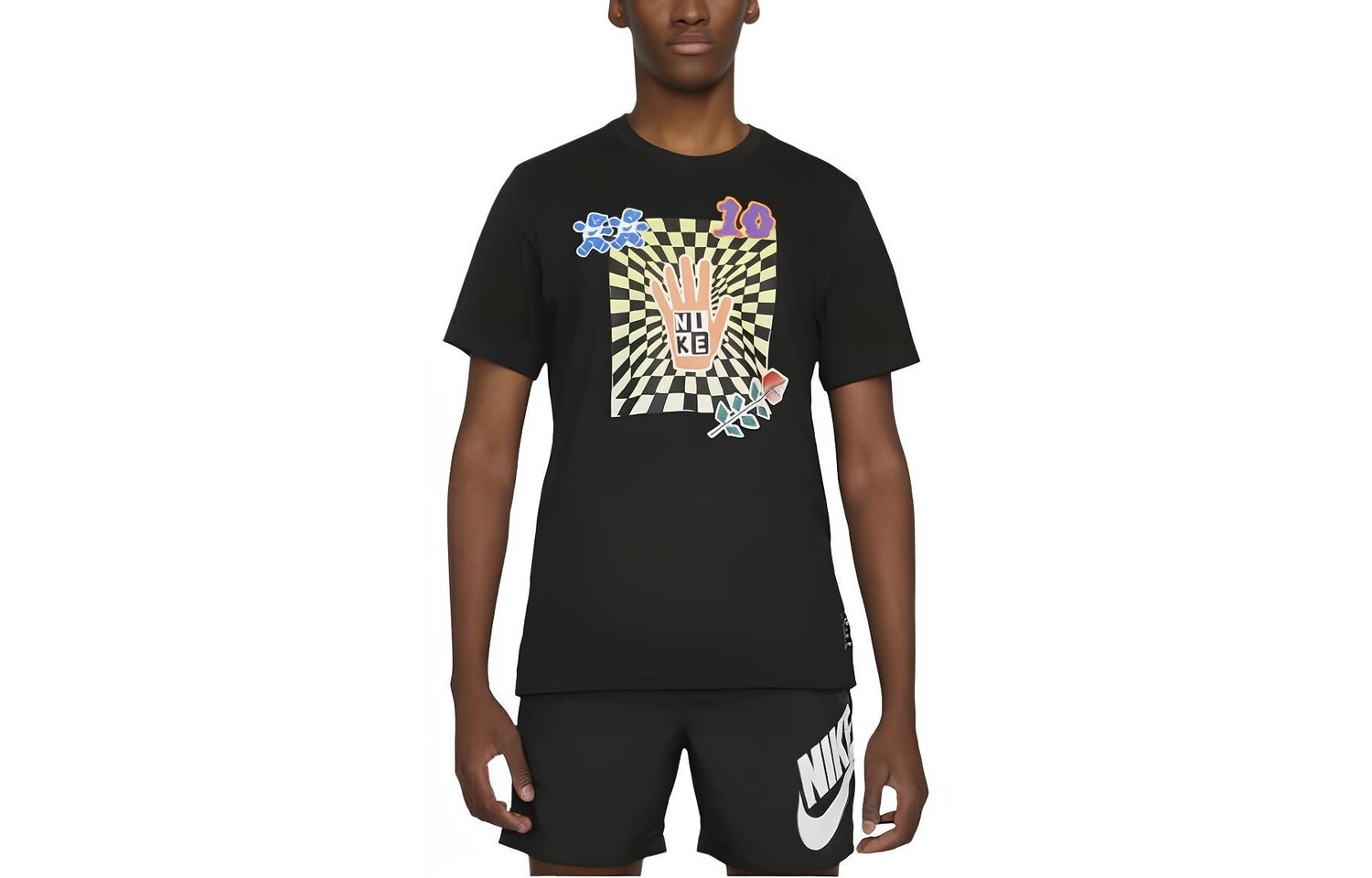 Футболка мужская черная Nike, черный
Футболка мужская черная Nike, черный