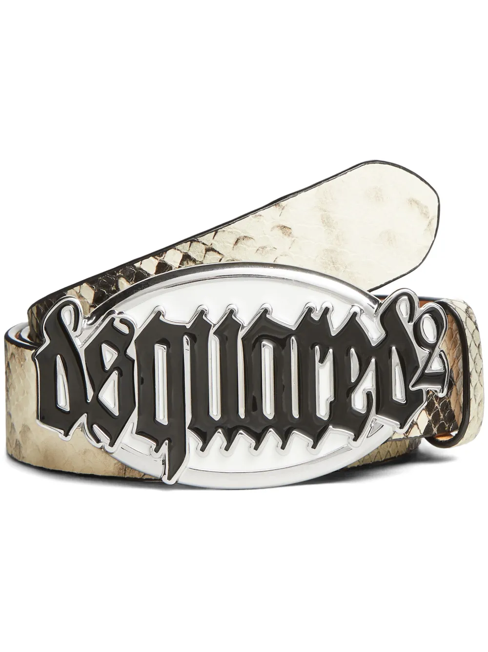 Ремень с пряжкой-логотипом Dsquared2, белый
Ремень с пряжкой-логотипом Dsquared2, белый