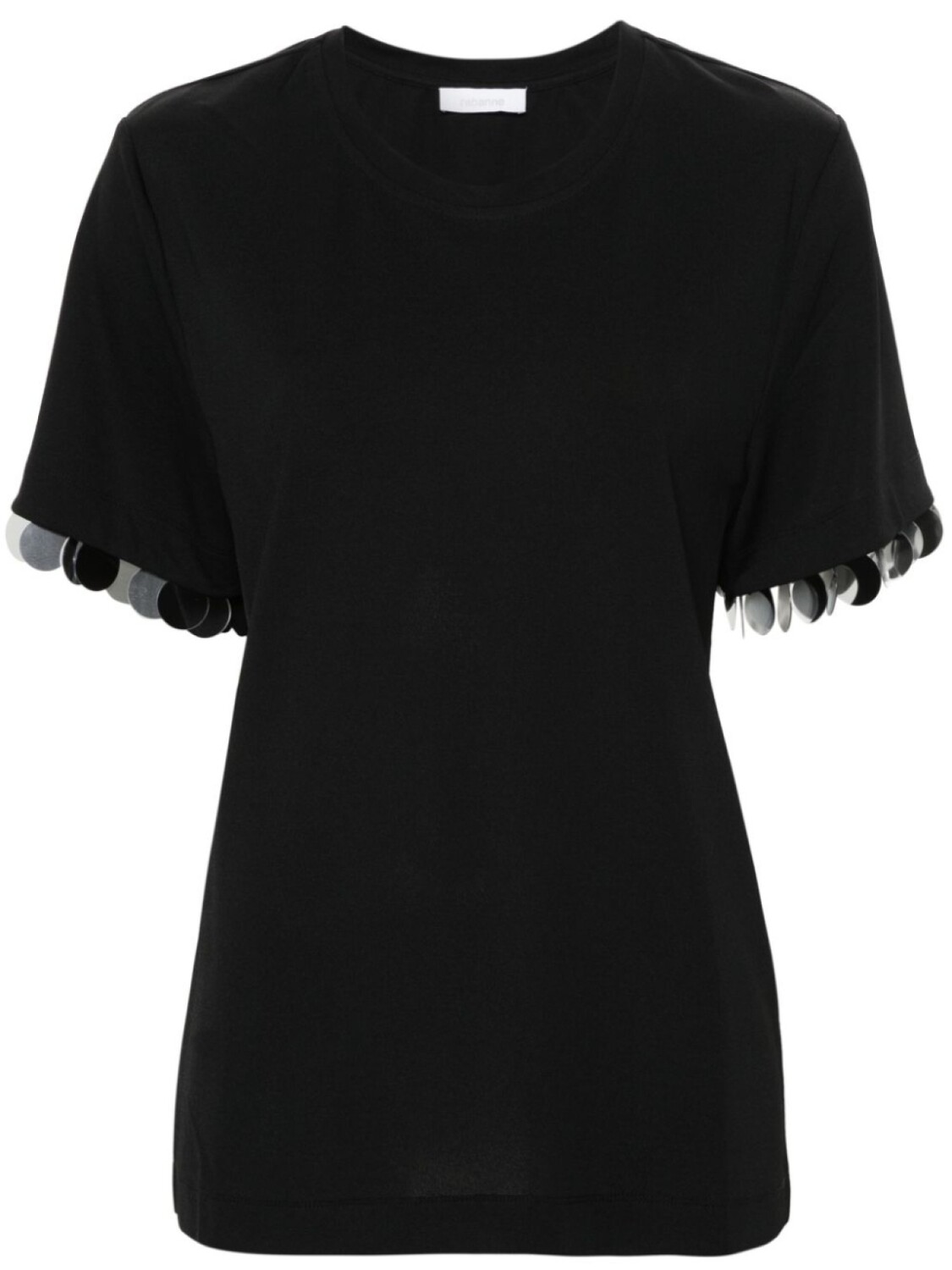 Футболка с пайетками Rabanne, черный
Футболка с пайетками Rabanne, черный