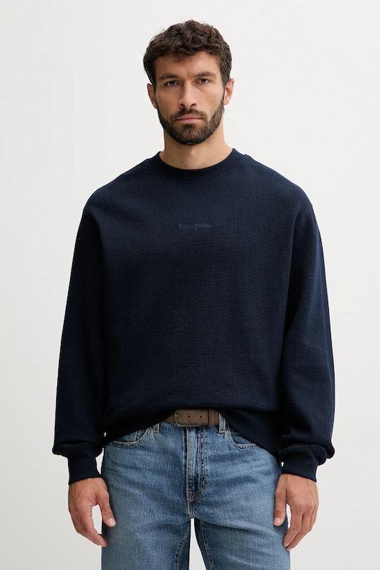 Хлопковая толстовка Tommy Jeans, темно-синий
Хлопковая толстовка Tommy Jeans, темно-синий