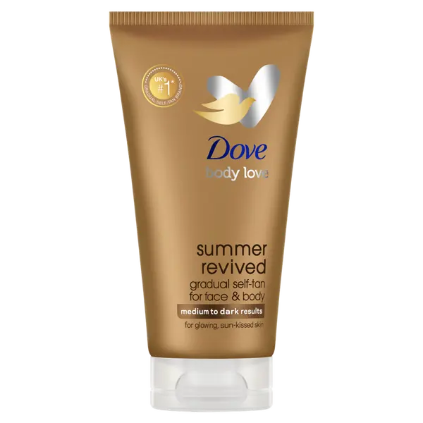 Лосьон-автозагар для лица и тела для смуглой кожи, 75 мл Dove Body love summer revived
Лосьон-автозагар для лица и тела для смуглой кожи, 75 мл Dove Body love summer revived
