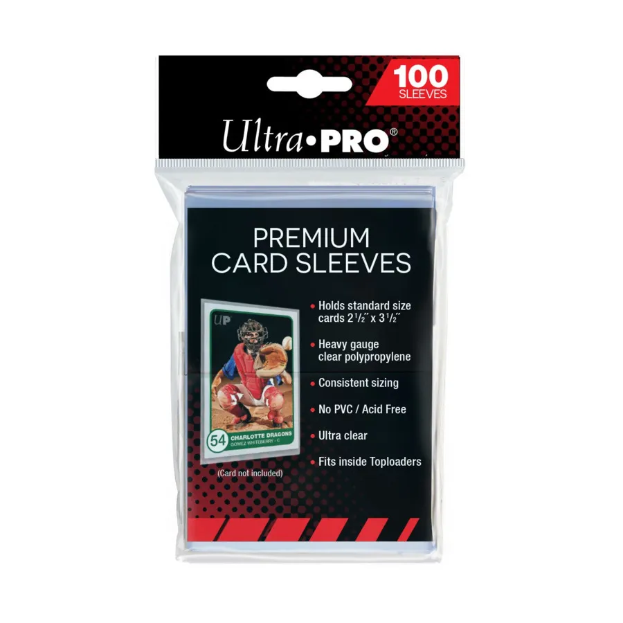Премиальные конверты для карточек (100 упаковок по 100 шт.), Card Sleeves - Standard (Ultra Pro)
Премиальные конверты для карточек (100 упаковок по 100 шт.), Card Sleeves - Standard (Ultra Pro)