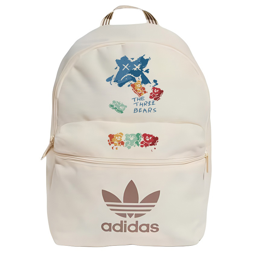 Adidas Originals Полиэстеровый рюкзак унисекс Miracle White, Graffiti Bear 
Adidas Originals Полиэстеровый рюкзак унисекс Miracle White, Graffiti Bear