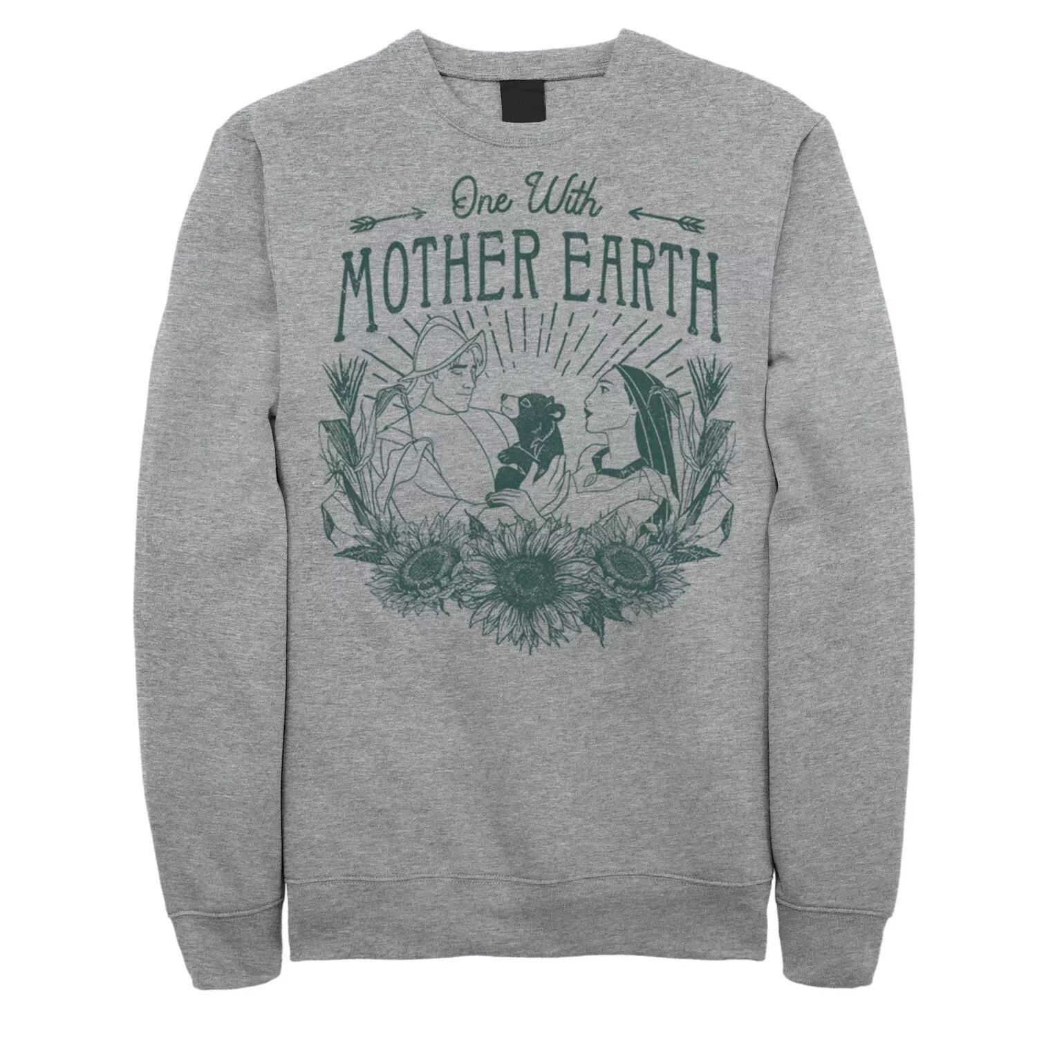 Флисовый свитшот Disney Pocahontas One With Mother Earth Licensed Character, серый
Флисовый свитшот Disney Pocahontas One With Mother Earth Licensed Character, серый
