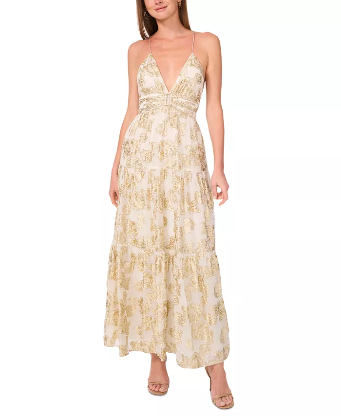 Женское платье макси без рукавов с металлическим принтом The Liora Parker, мультиколор
Женское платье макси без рукавов с металлическим принтом The Liora Parker, мультиколор