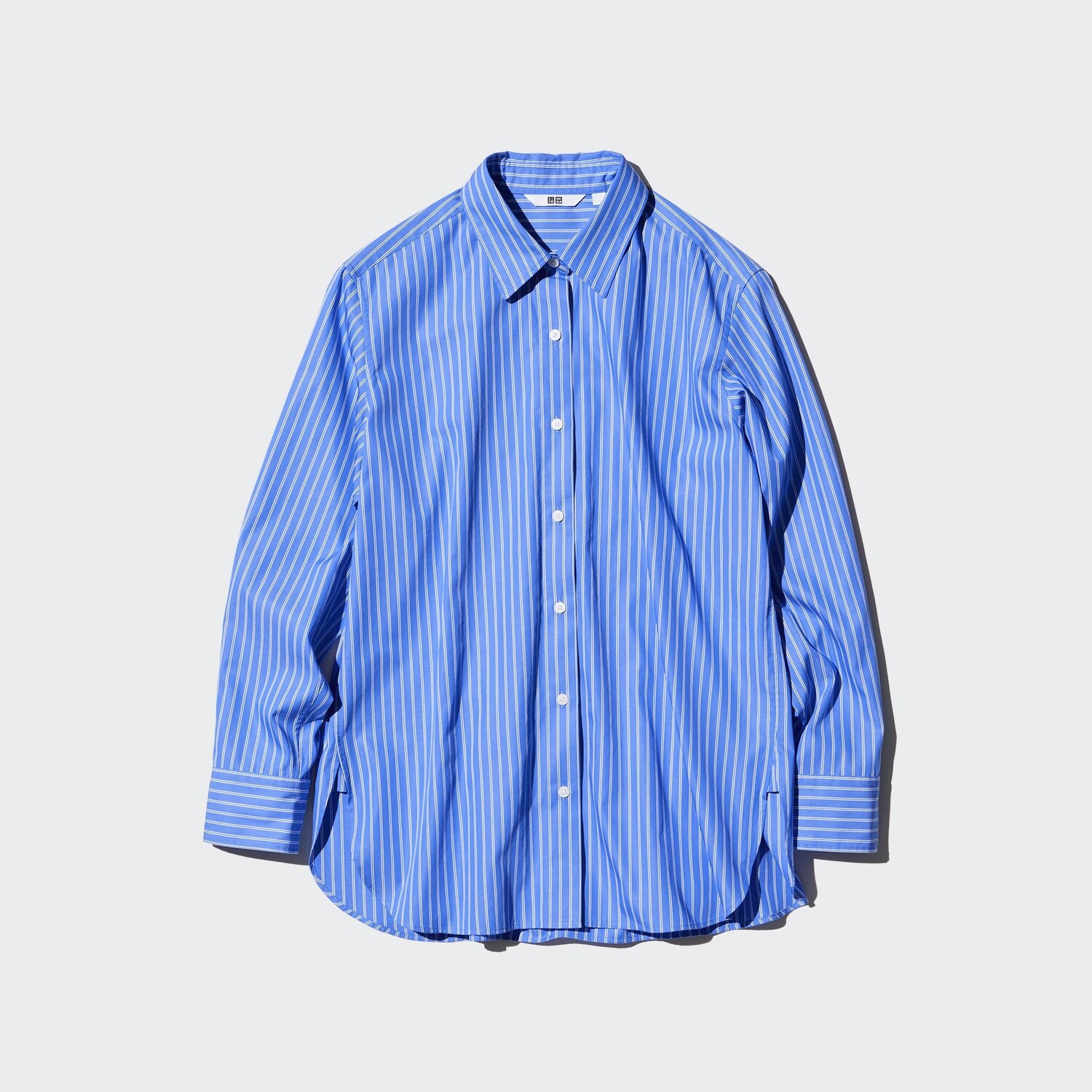 Полосатая хлопковая рубашка UNIQLO, синий, Голубой, Полосатая хлопковая рубашка UNIQLO, синий
Полосатая хлопковая рубашка UNIQLO, синий, Голубой, Полосатая хлопковая рубашка UNIQLO, синий