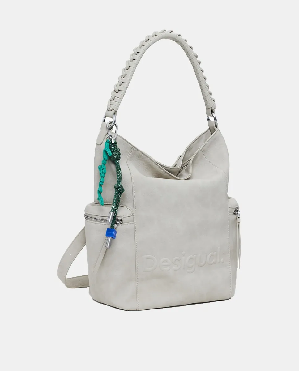 Сумка из искусственной кожи с большим логотипом Desigual, серый
Сумка из искусственной кожи с большим логотипом Desigual, серый
