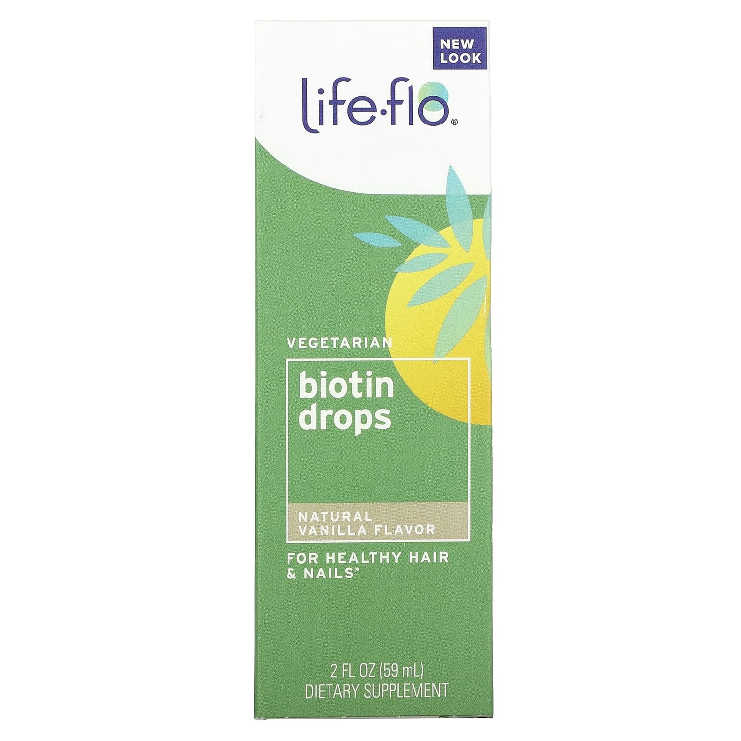 Life-flo Biotin Drops For Healthy Hair & Nails Natural Vanilla Flavor 10,000 mcg 2 fl oz (60 ml)
Life-flo Biotin Drops For Healthy Hair & Nails Natural Vanilla Flavor 10,000 mcg 2 fl oz (60 ml)