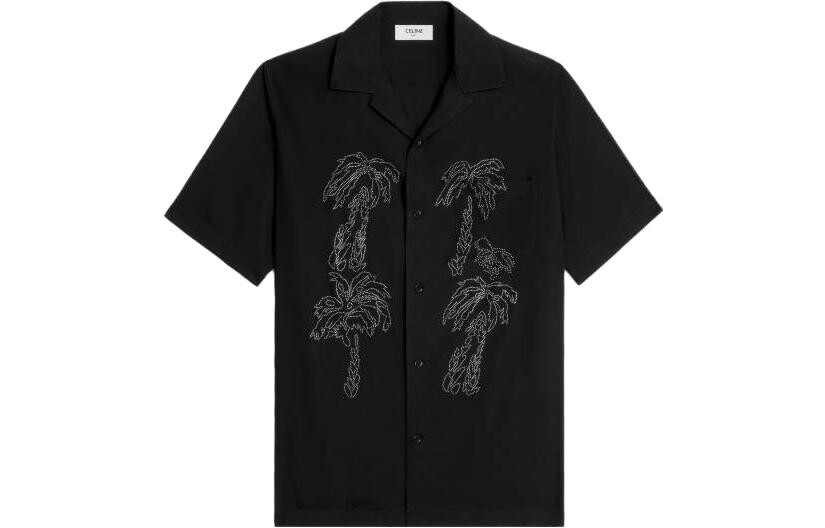 Рубашка мужская смуглая черная Celine, черный
Рубашка мужская смуглая черная Celine, черный