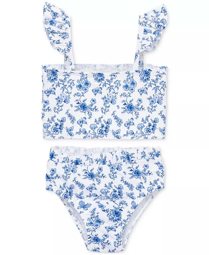 Детский купальный комплект из 2 предметов с цветочным принтом для девочек Little Me, синий
Детский купальный комплект из 2 предметов с цветочным принтом для девочек Little Me, синий